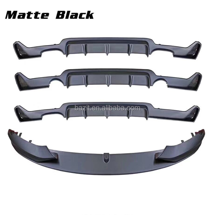 M performance look carbon fiber F32 F36 Комплект кузова задний бампер диффузор боковые юбки передняя губа для BMW