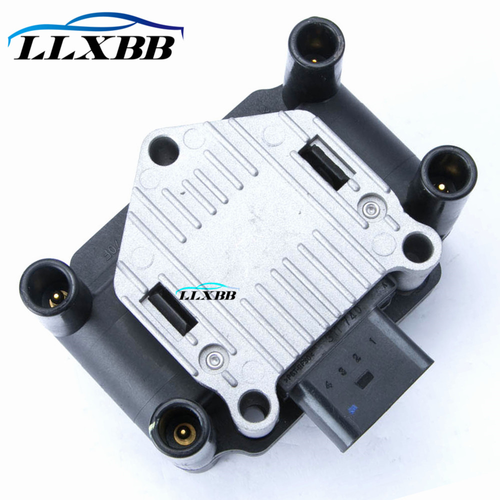 Оригинальная катушка зажигания 032905106B 032905106 032905106D для VW Jetta Beetle Golf Au di A4 A3 A2