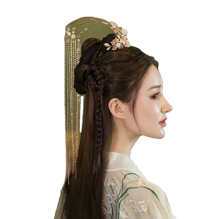 Заводские китайские головные уборы hanfu han из этнического сплава, модные украшения