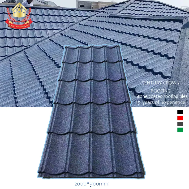 Stone coated roof tile 0.4mm 50 years warranty metal roofing sheets prices corrug roof tile south africa