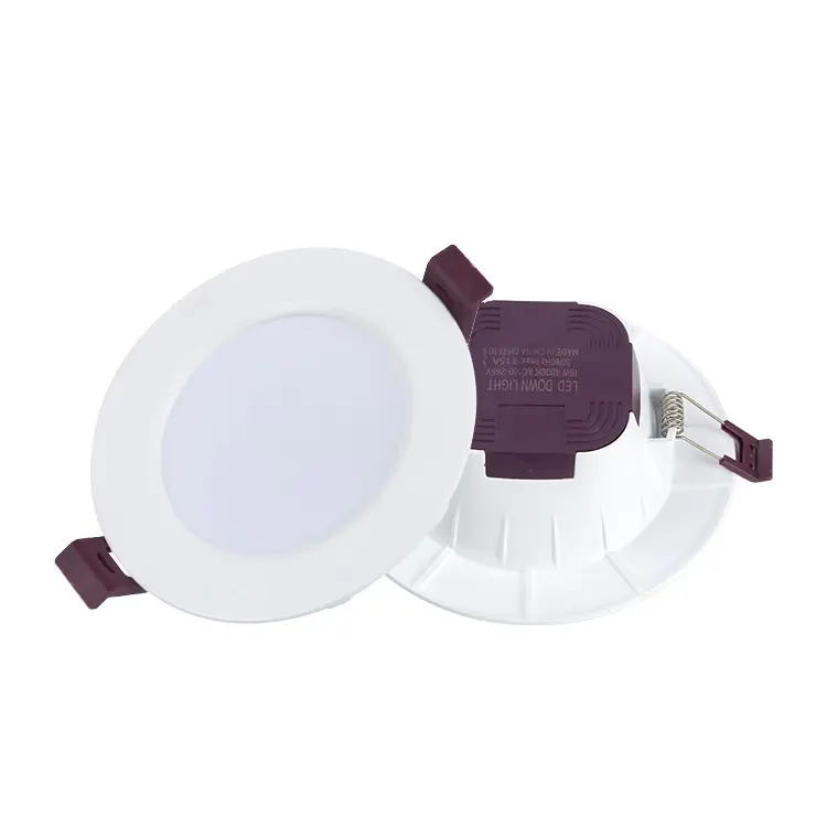 Easy to install home indoor decoration 5w 7w 9w 12w 15w smd ceiling recessed led downlight