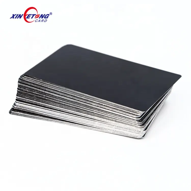 Beautiful Color 0.22mm Thickness Aluminum Business Card