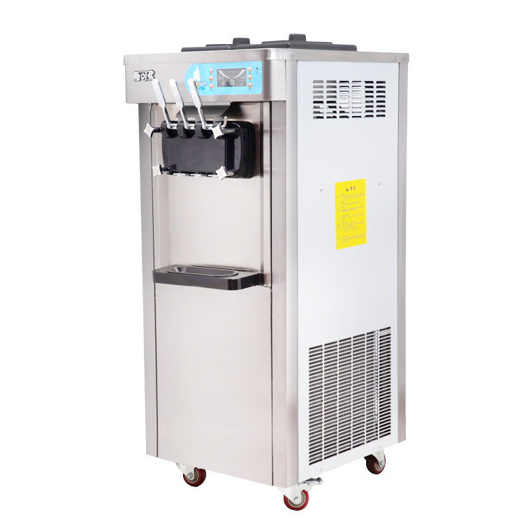 2500W Commercial automatic portable mini softserve cheap ice cream machine home
