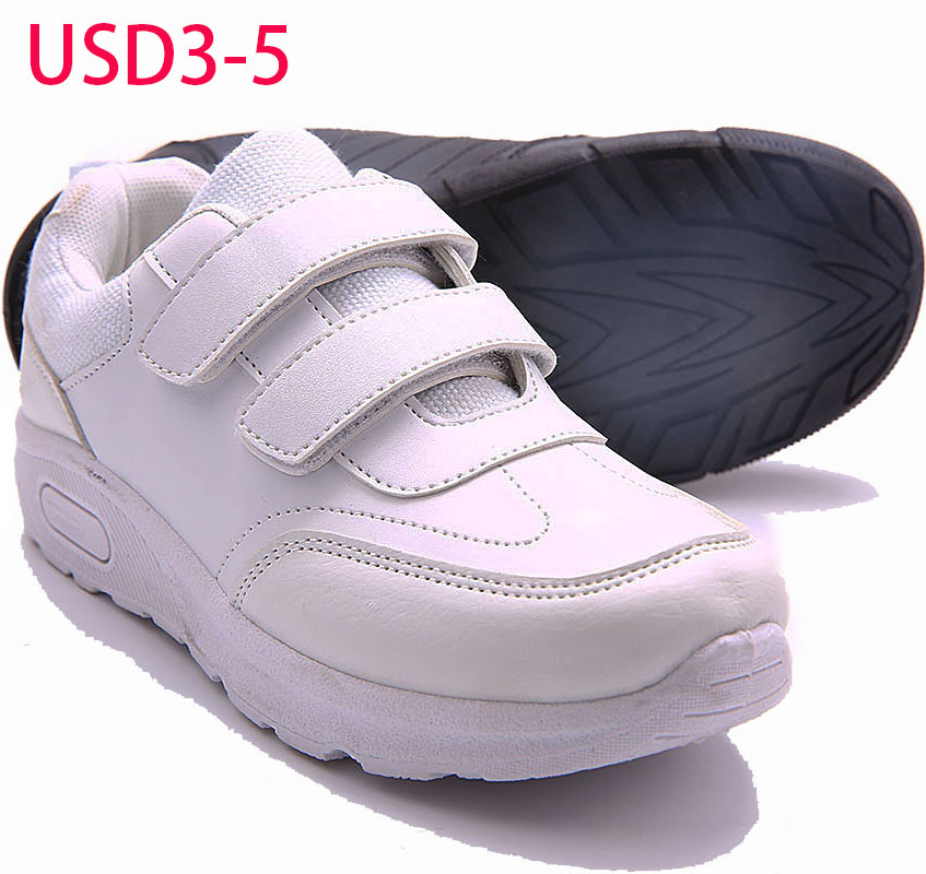 USD3-5, дешевые, оптовая продажа, Заводские, детские, для мальчиков, черные, белые, индивидуальные, дизайнерские, повседневные, дешевые, для мальчиков, кроссовки, школьная обувь для детей