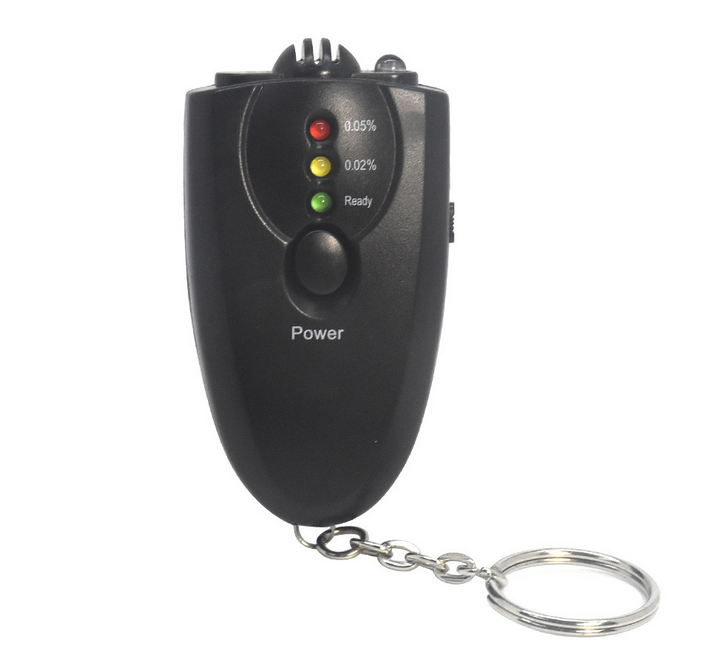 mini Alcoholtester Portable Handheld Breathalyzer Digital Breath small Alcohol Tester With Keychain