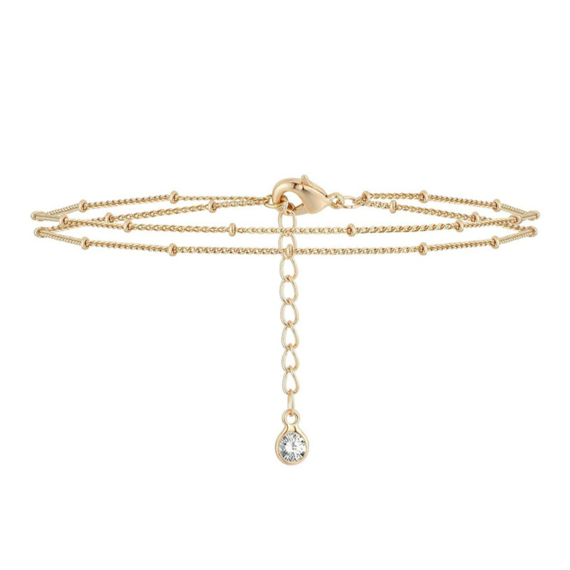 Gold small pearl bracelet 14K Gold Plated lovely string pearl freshwater culture pearl small charm exquisite handmade bracelet