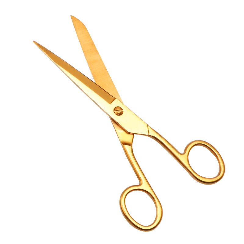 Профессиональные Парикмахерские ножницы 7 дюймов, Heavy Duty Gold, режущие ножницы, бумажные ножницы для волос