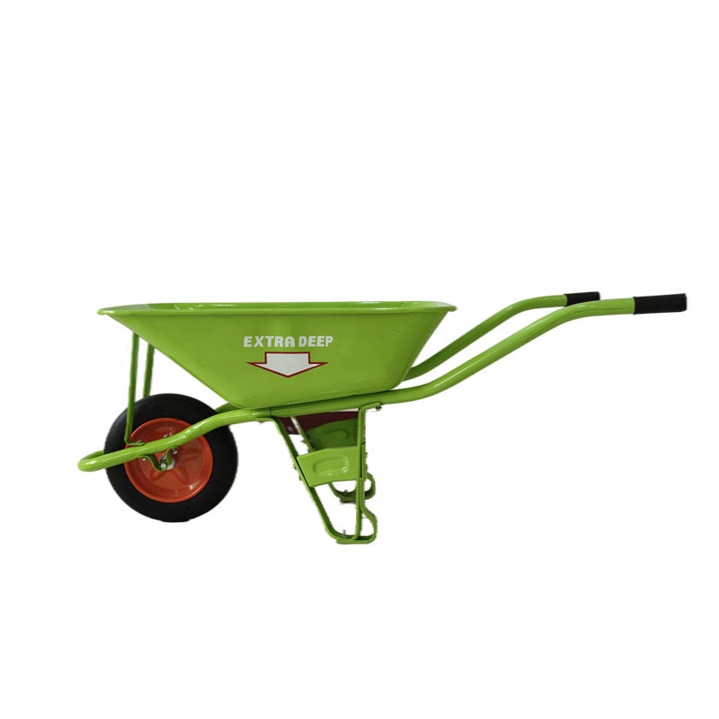China manufacturer handling tools antique garden concrete wheelbarrow