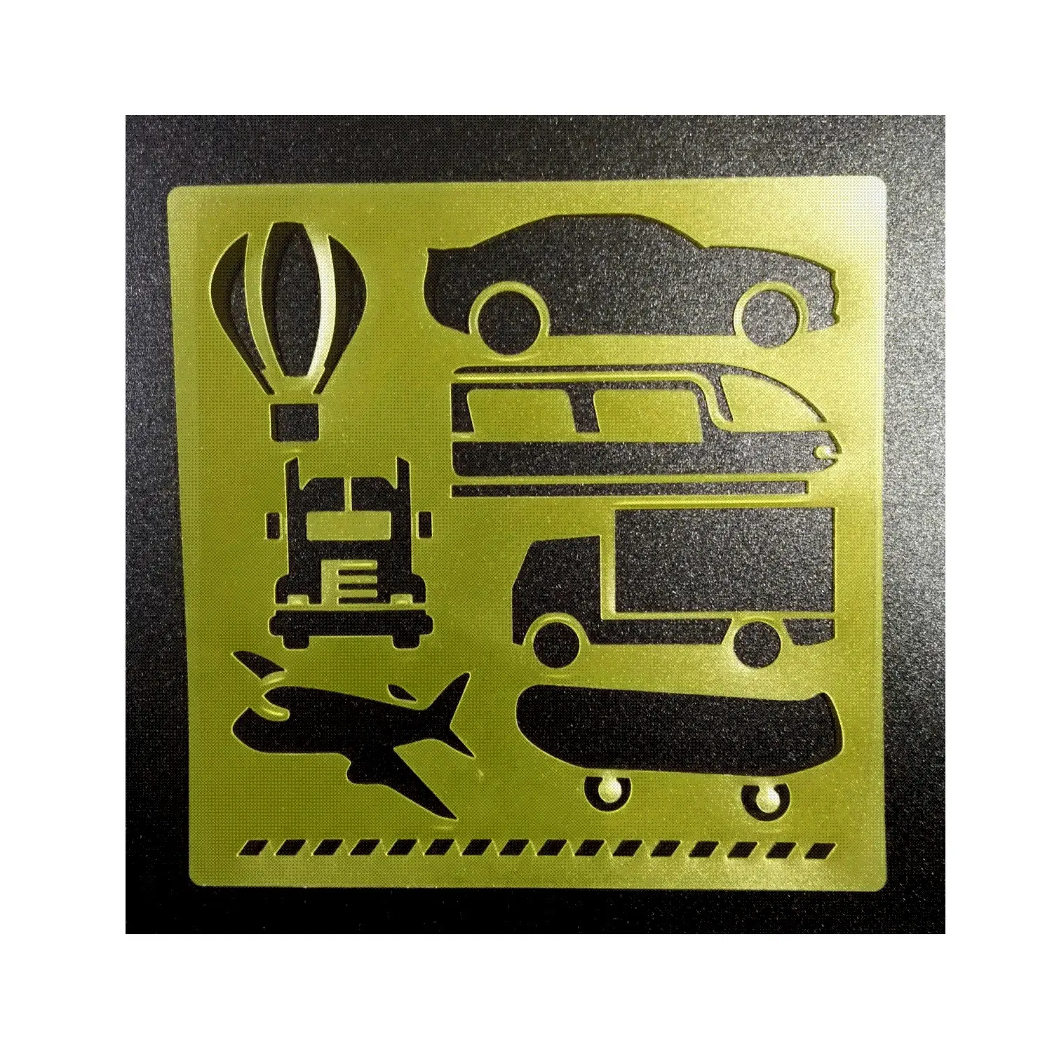 New Design Eco-friendly PP Stencils Laser Cutting DIY Painting Drawing Stencils