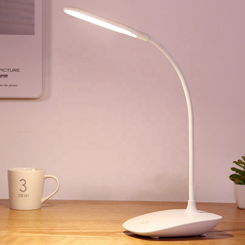 Yipin Portable USB Rechargeable Wireless cordless Study Led Table Lamp battery Table desk Lamp camp light For Reading Room