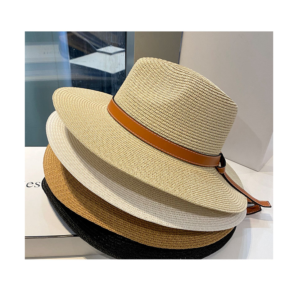 Fashion Summer Wide Brim Foldable Bowknot Straw Hat Summer Fashion Hats Woman Beach Hat