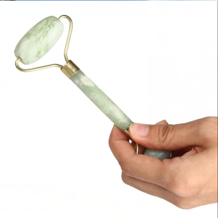 Health Natural Facial Beauty Massage Tool Jade Roller Face Thin massager Face Lose weight Beauty Care Roller Tool MI41