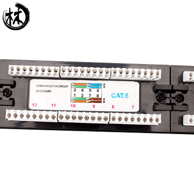 19 "cat6 24-портовая патч-панель