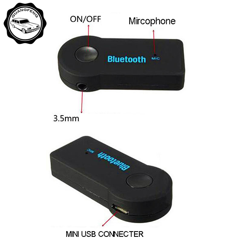 Китайская Фабрика Автомобильный Bluetooth музыкальный плеер автомобильное зарядное устройство Bluetooth с микрофоном Автомобильный аудиоадаптер для мобильного телефона