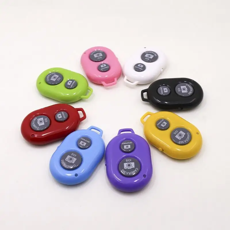 Wireless blue tooth selfie stick remote controller shutter remote control mobile phone camera remote shutter