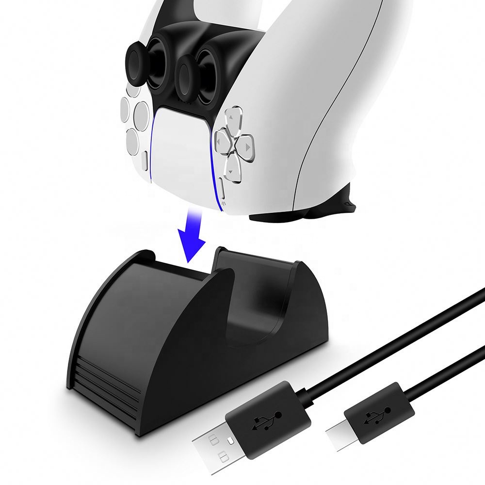 PS5 контроллер одно зарядное устройство держатель быстрая зарядка для PS5 портативная небольшая одинарная сумка зарядное устройство GP5-1615