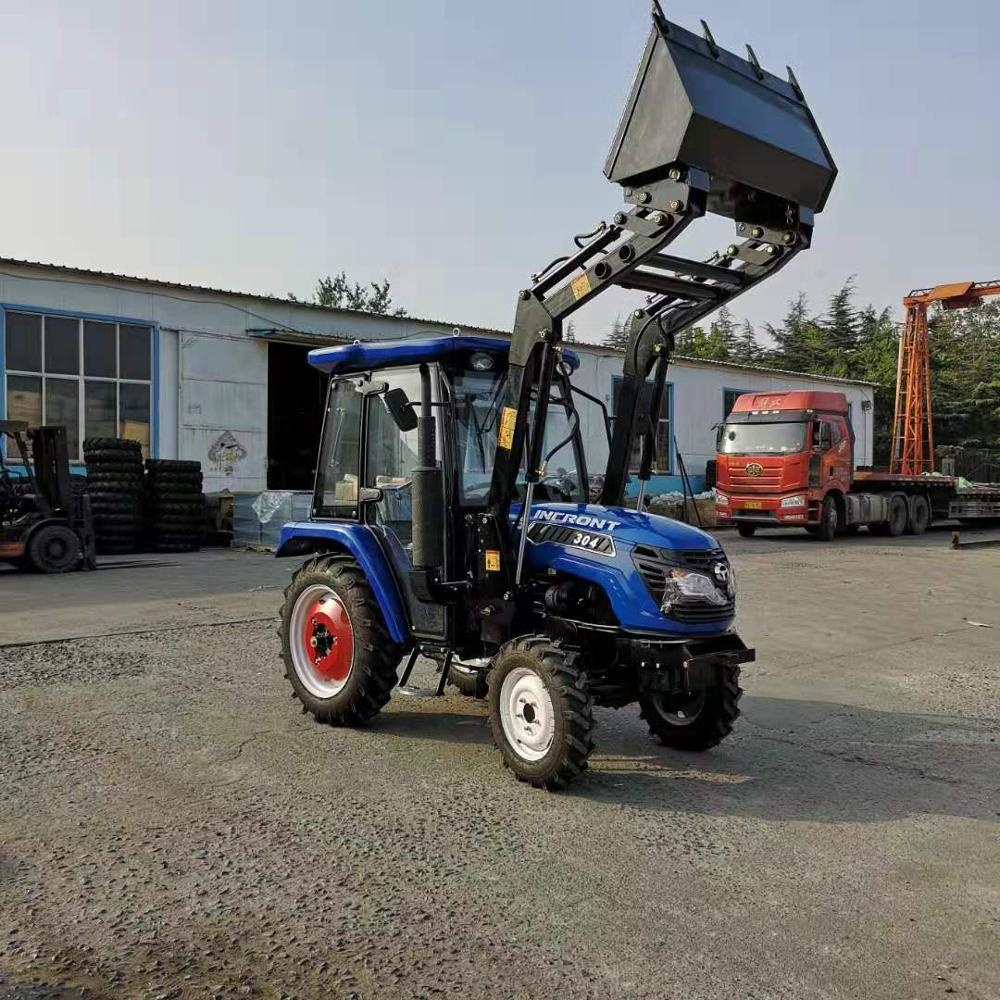 Сельскохозяйственная техника 30hp 4wd трактор с фронтальным погрузчиком