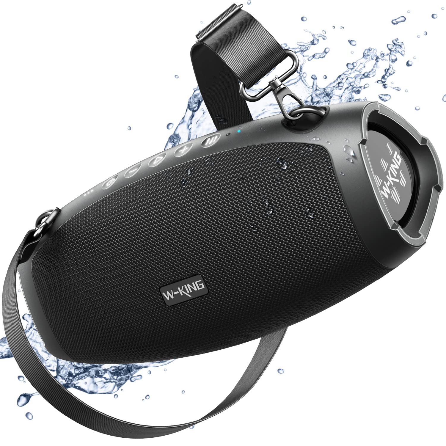 W-KING большой выход водонепроницаемый портативный Bluetooth динамик с ручкой, с наушники-вкладыши TWS с функцией