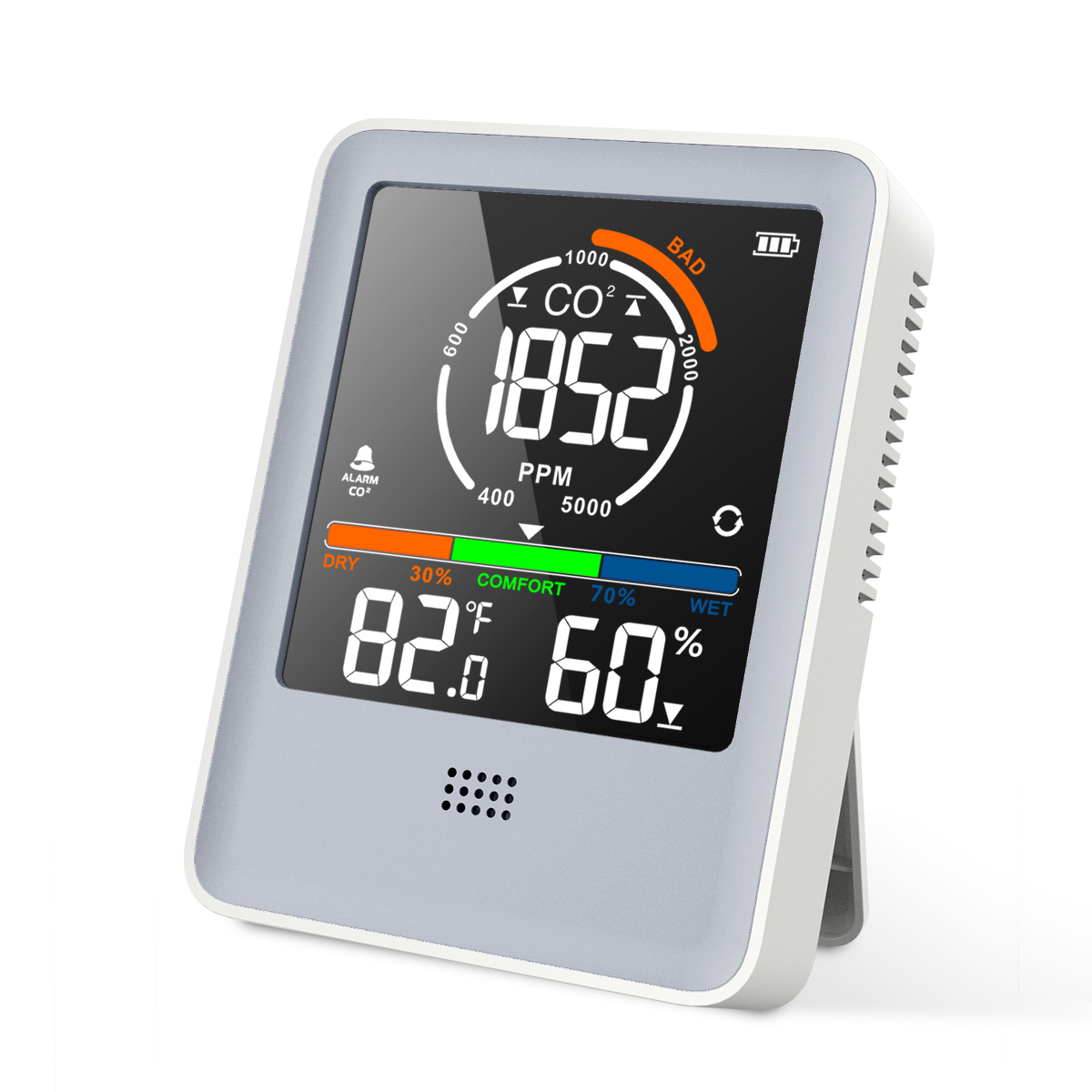 2021 PPM Sensor Gas Concentration Content Air Quality Monitor 400-5000 PPM Home Co2 Meter Detector Japan