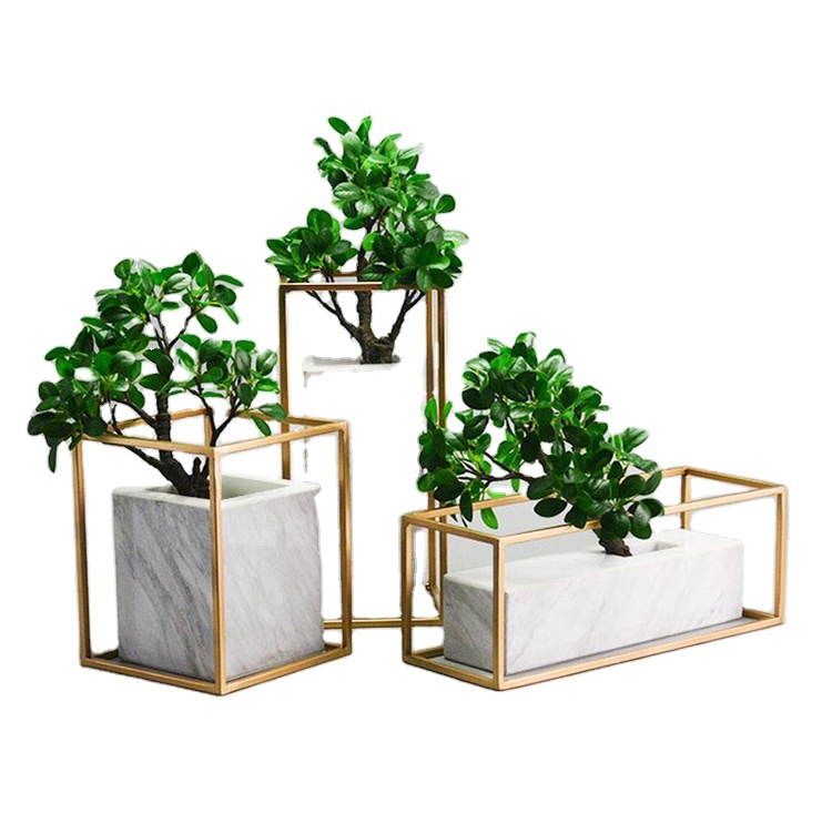 Modern Handmade Marbled Stone Flower Vase New Design Minimalist Home Decor Wall Vase Flower Decorative Vases Wholesale