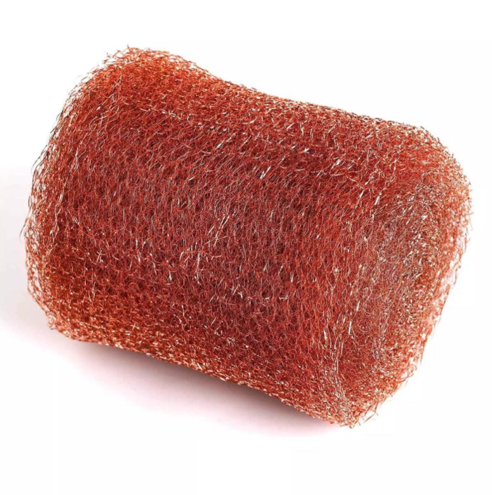 copper knitted wire mesh Pure Copper Material