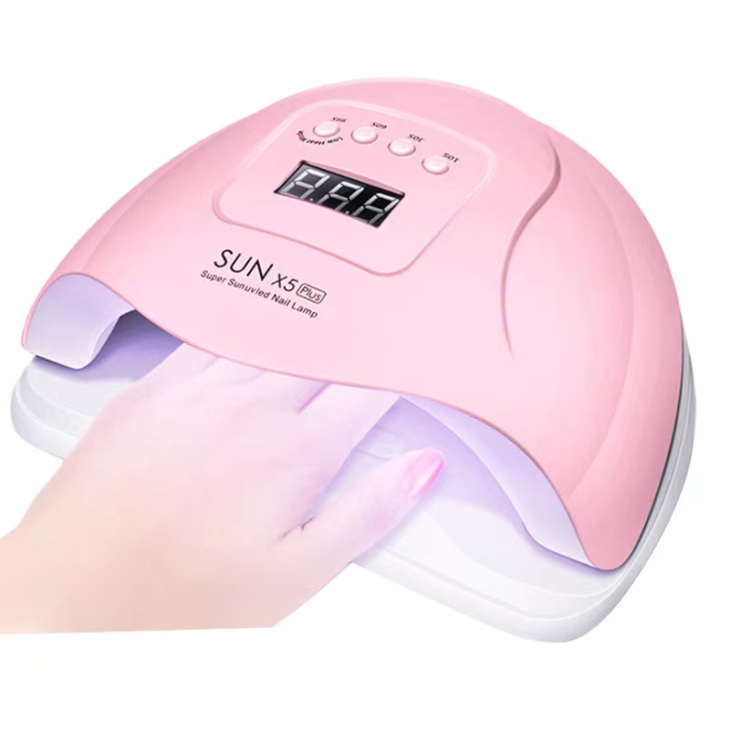 Hot Sale Professional Fast Curing 80W Sun X5 Plus Uv Nail Lamp With 4 Timer Setting