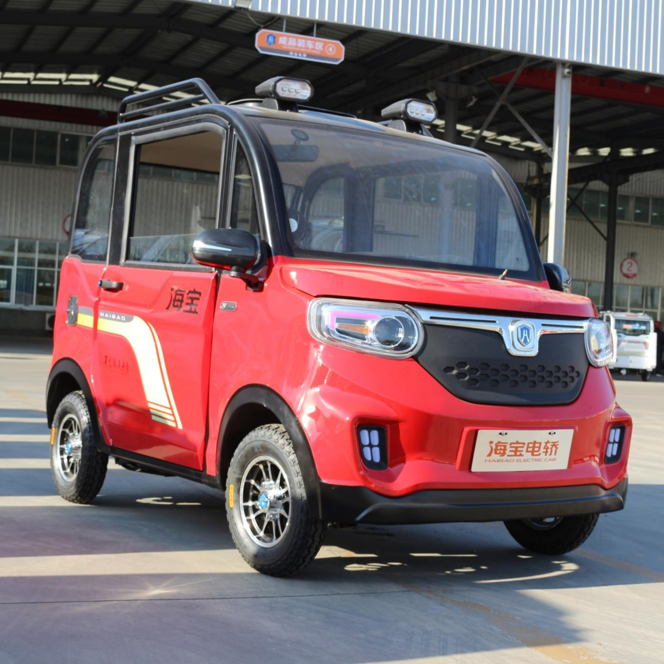 Four wheel 4 seats Lead Acid battery electric sports ride on car for adults