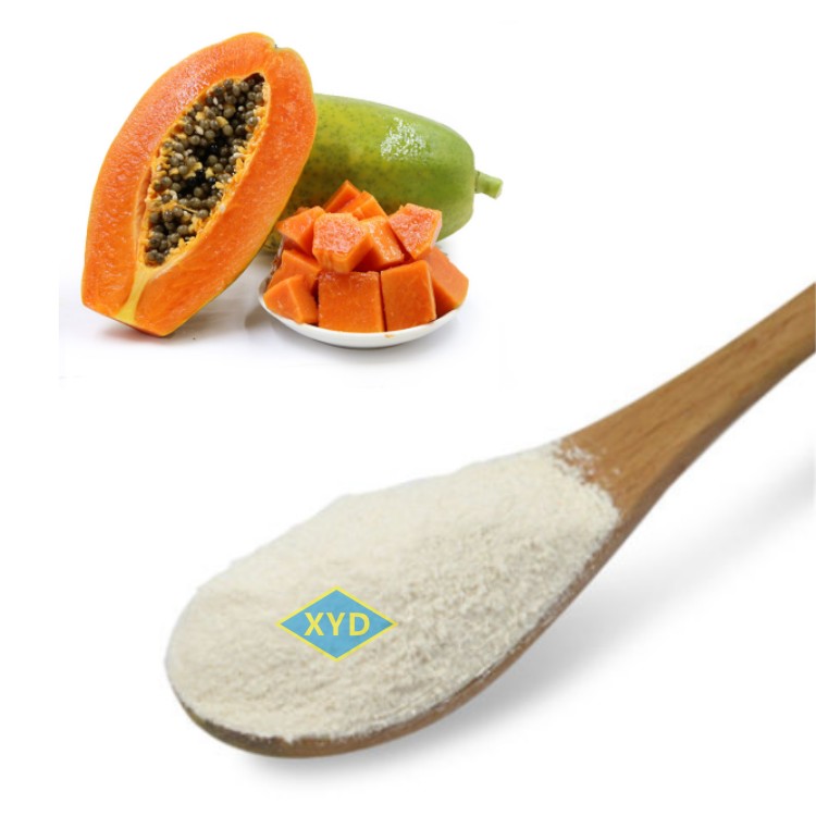 Organic Papain Enzyme 100% 3000-60000 USP u/mg Papain Latex Enzyme Powder Papain powder Papaya Extract