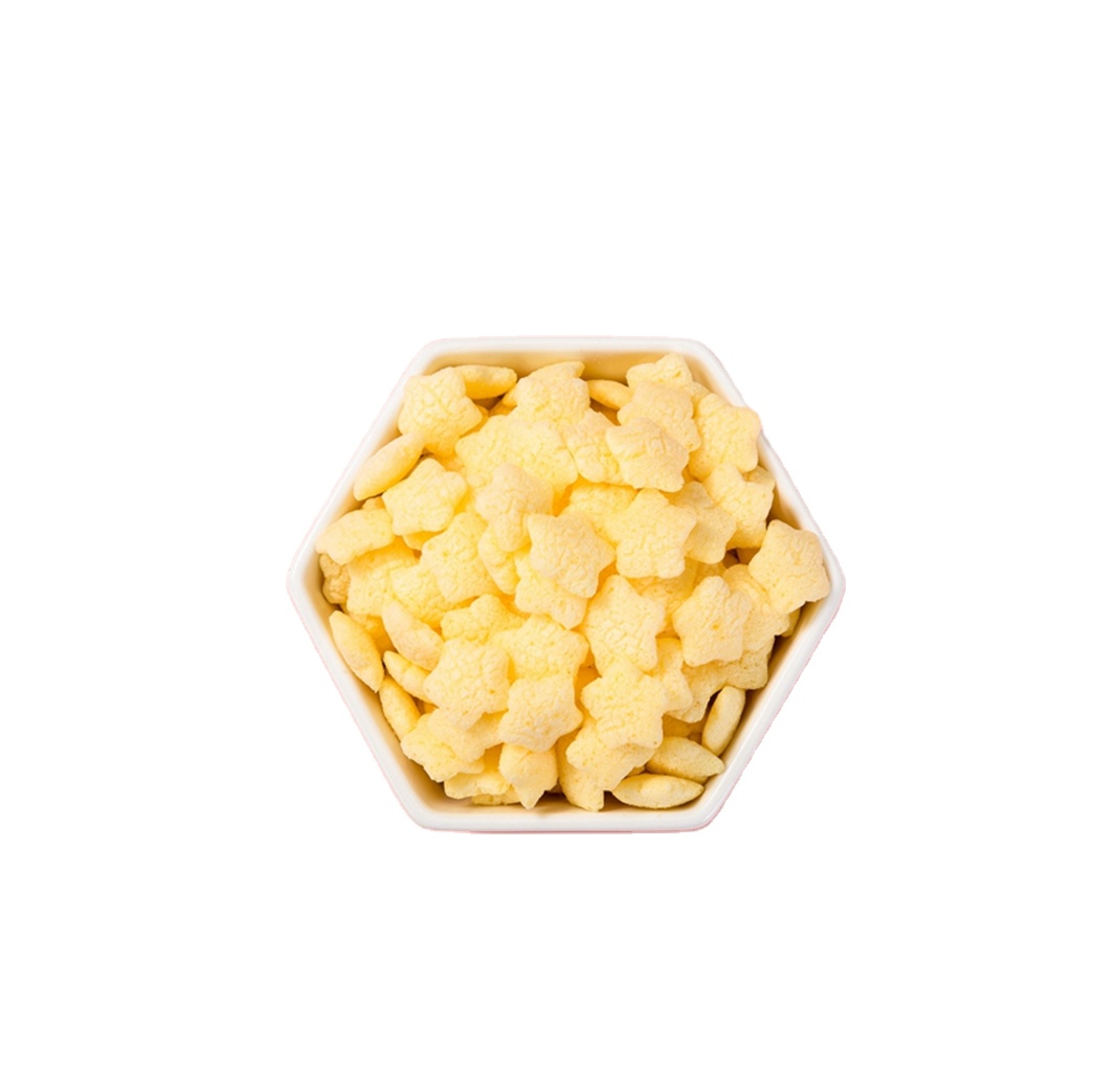 Factory Supplier Baby Cereal Puff Wood Dought Items Pastry Products