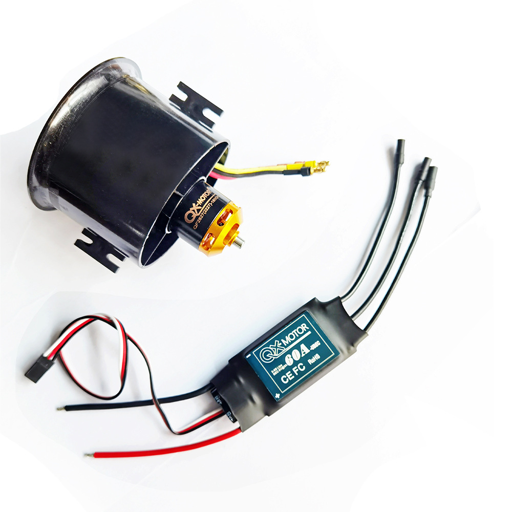 2827 70 мм 60A 6S ESC 1800KV RC Edf бесщеточная модель игрушечного летательного аппарата с питанием от постоянного тока двигатель вентилятора с приводом