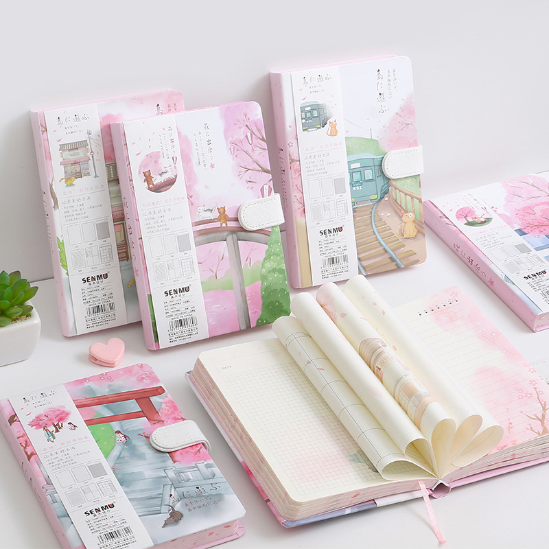 Wholesale Office Stationery Custom Planner 2021 Daily Weekly Agenda A5 Business Hardcover Leather Notebook