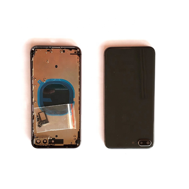 Пользовательский Полный Корпус в сборе крышка аккумулятора для iphone 8 plus задняя крышка