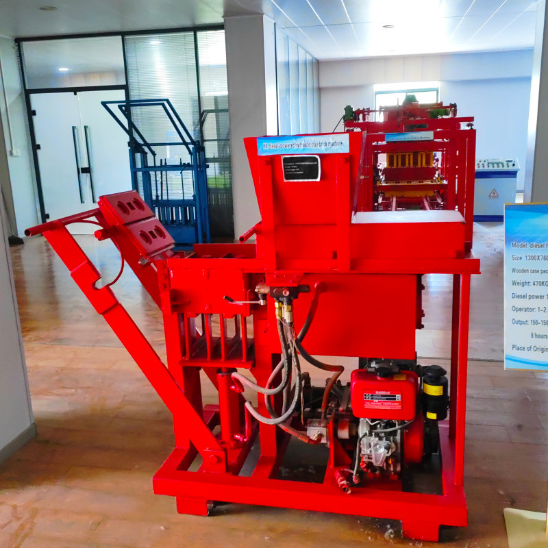 Ecological Automatic Thailand Interlocking Brick Making Machine Block Key Training Building Engineer