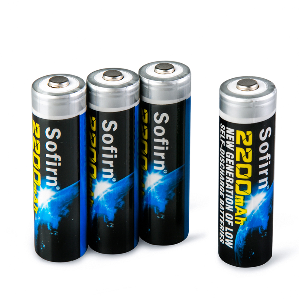 Оптовая продажа Шэньчжэнь фабрика Батарея Питания Aa Размер 2200 Mah ni-mh аккумуляторная батарея для игрушек