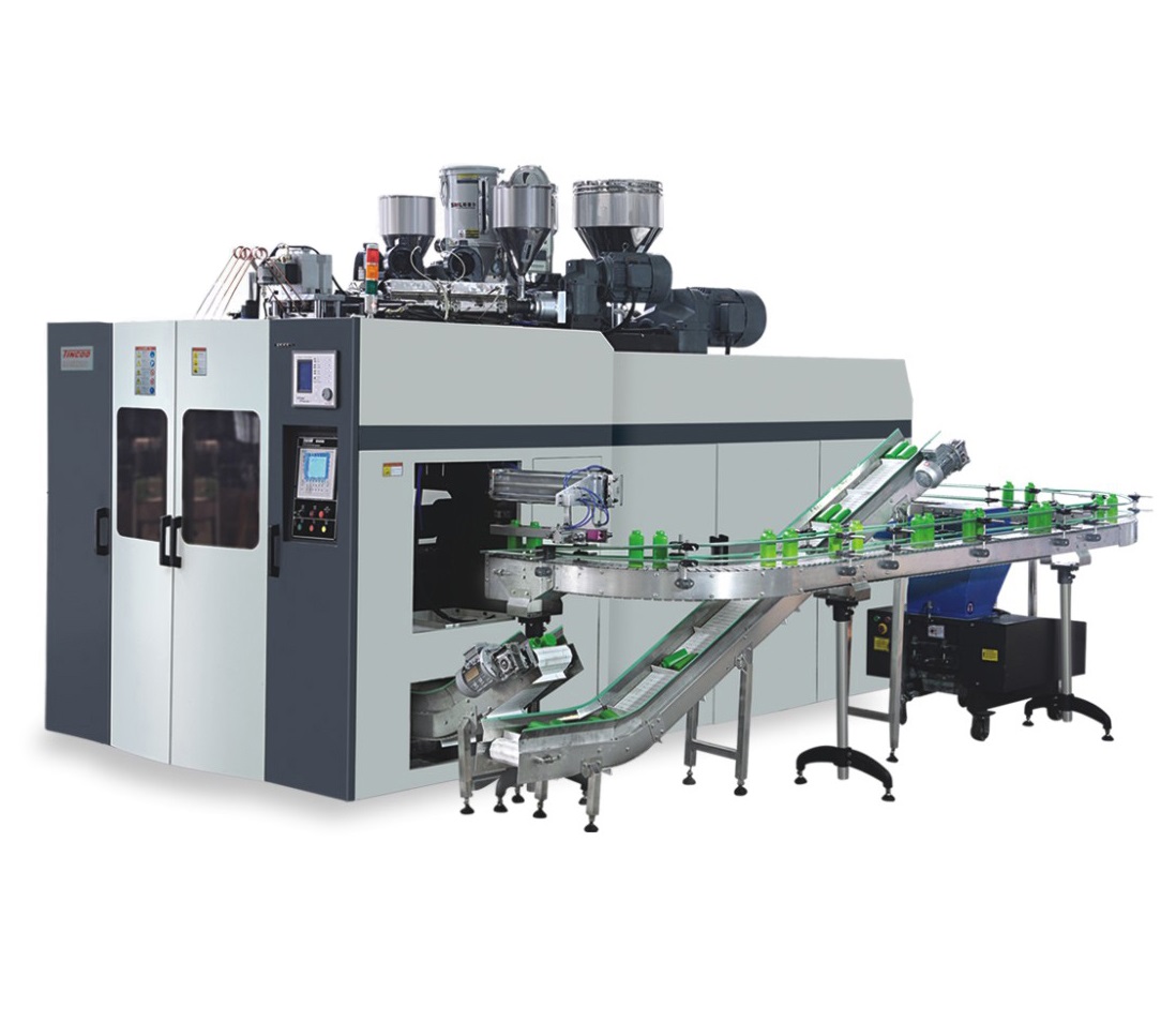 DHD-2L Blow Molding Machine--3 Diehead Double Work Station