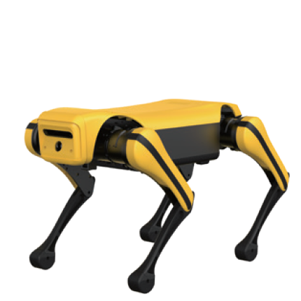 Jueying Mini Lite robot dog Remote Control robot dog Edge Computing Voice Wake-up Human Following