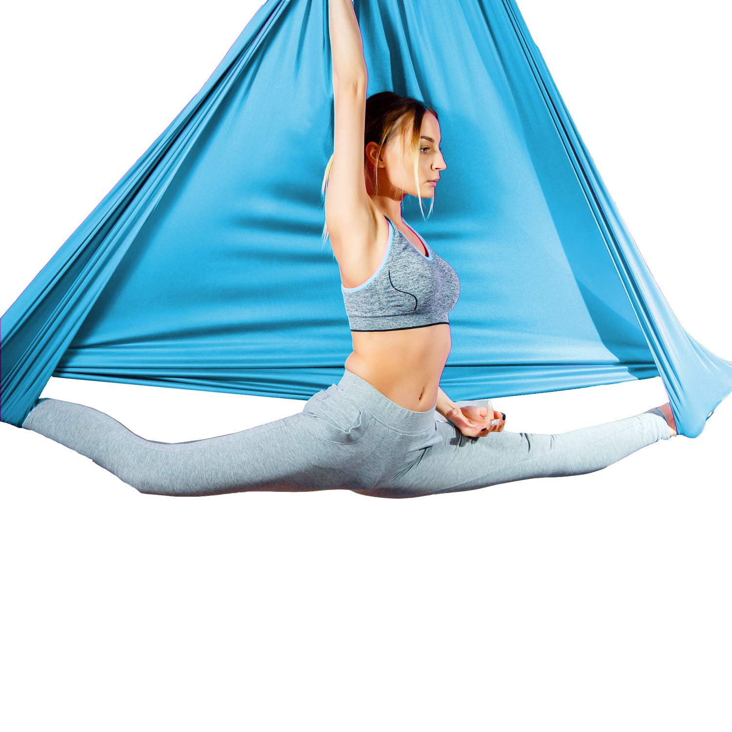 Wholesale High Quality Colorful Indoor Anti Gravity Yoga Practice Aerial Yoga Swing Hammock