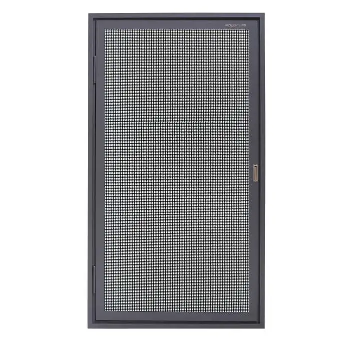 American Standard High Quality Interior Swing Aluminium Frame Screen Windows with Stainless steel security Mesh