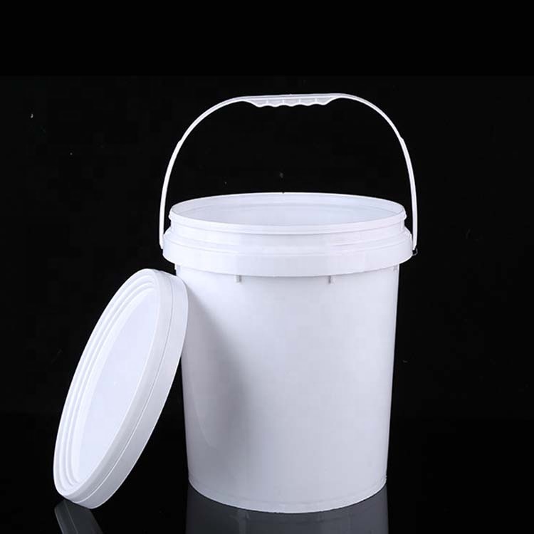 For chemical food white plastic container plastic bucket