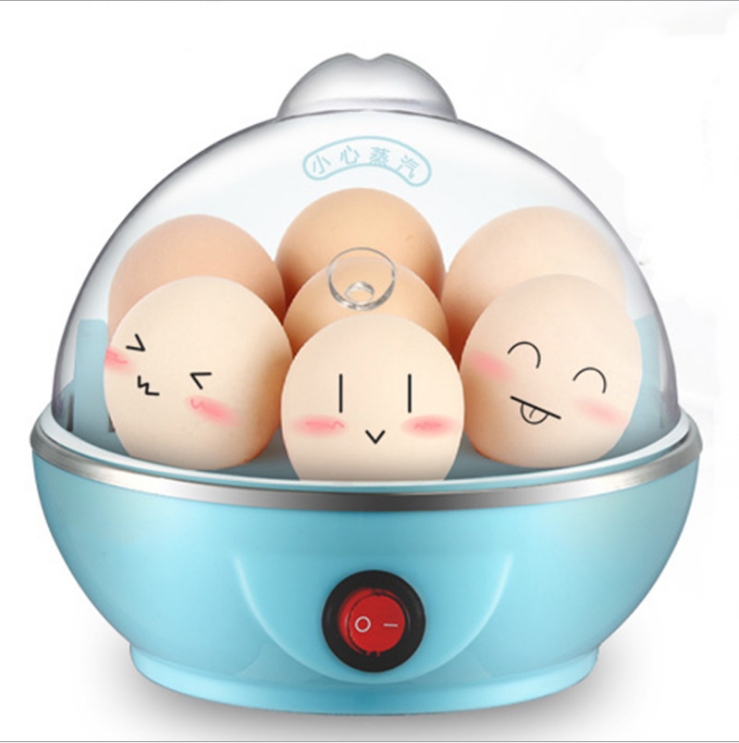 Rapid Egg Cooker: 6 Egg Capacity Electric Egg Cooker for Hard Boiled Eggs, Poached , Scrambled