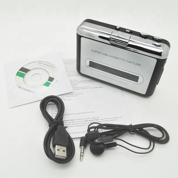 Новый USB Кассетный плеер, лента к ПК, супер портативный USB кассета к MP3 конвертеру захвата