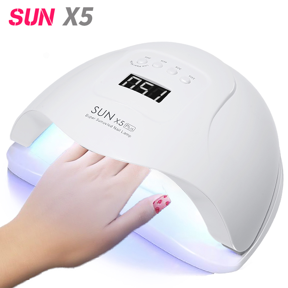 Светодиодная УФ-лампа Sun X5 для маникюра, УФ-лампа для гель-лака для салона красоты