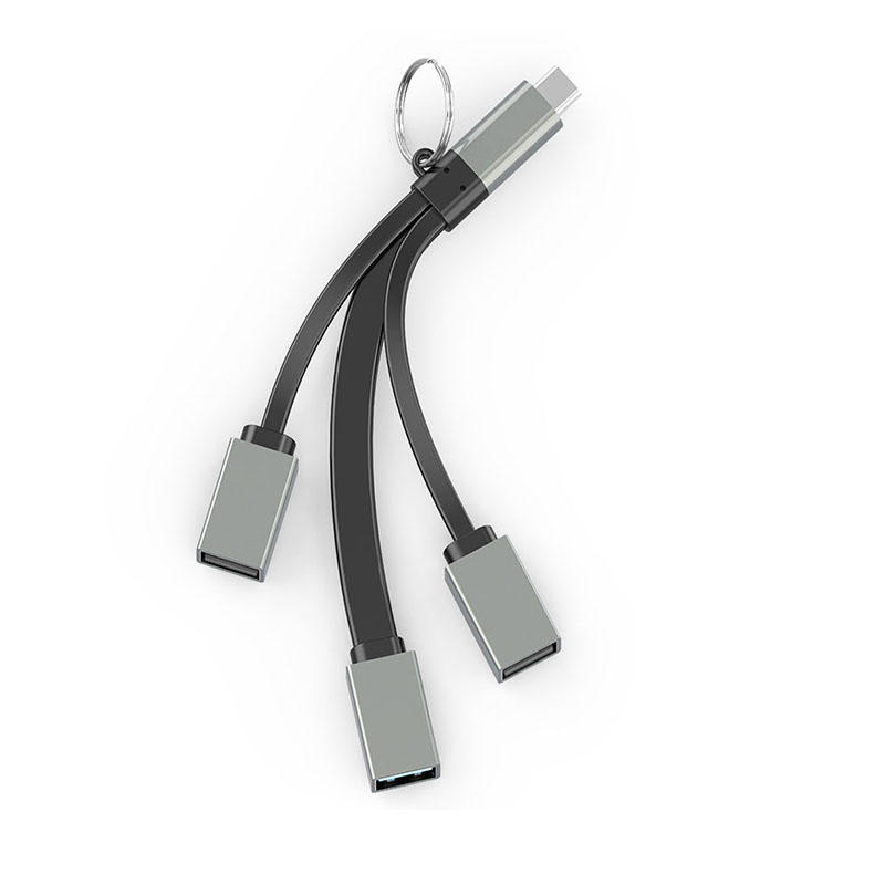 Новый трендовый продукт 3 в 1 Многофункциональный Usb 3,0 кабель Usb C концентратор type C