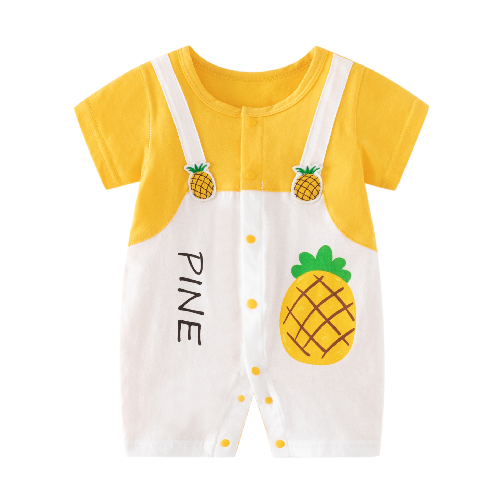 infant Bodysuit Cotton Baby Romper Sitter natural fabric skin friendly soft bodysuit Knitted baby Wear
