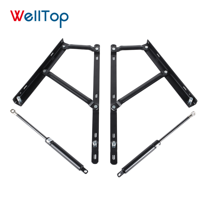 Bed Hinge Frame Hardware Folding Gas Spring Lift Up Storage Furniture Lifting Bed Mechanism VT-14.007