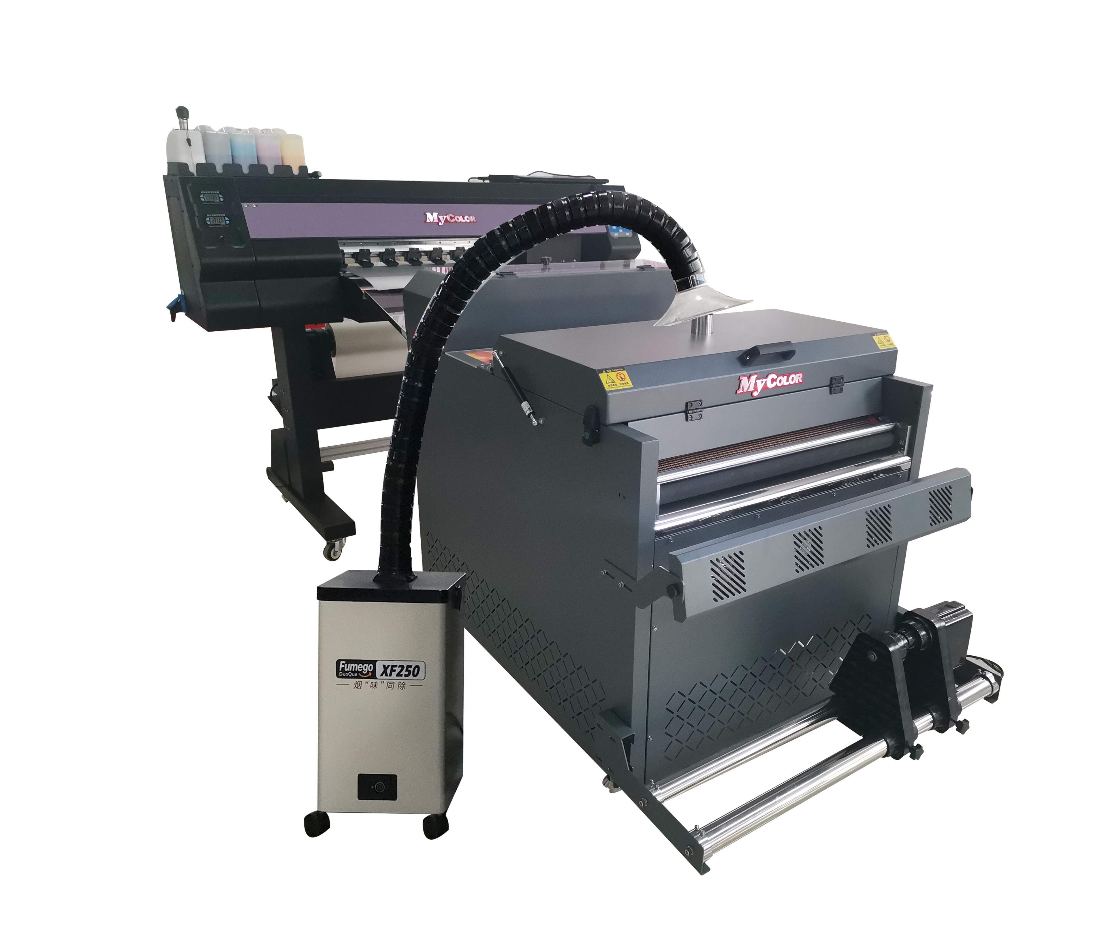 Best quality wholesales inkjet heat transfer PET film printer DTF with Shake Powder Machine PET film printing machine