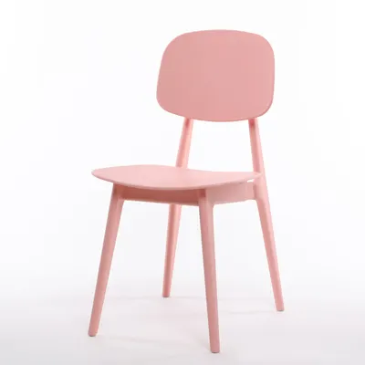 2021 China Hot Sale Cafe Plastic Chair Simple Design Style Dining Chair