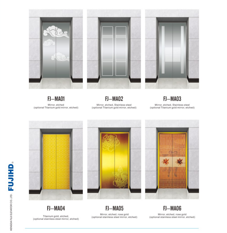 FUJI Лифт global Luxury high security indoor достопримечательность низкий уровень шума жилой стеклянный круглый наблюдательный Лифт