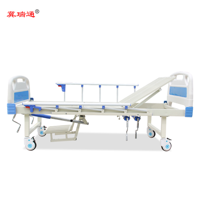 Waterproof Hybrid Mattress Medical Nursing Care Patient Clinic Semi-curved Hospital Bed