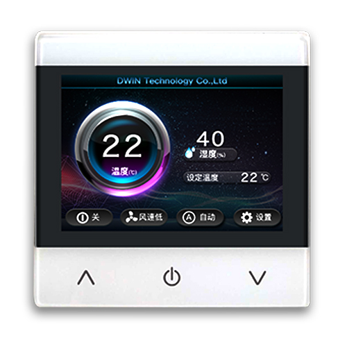 Умный термостат TC035C2 для комнатного кондиционера, термостат с Wi-Fi, контроллер температуры, цифровой нагреватель для помещений с вентилятором